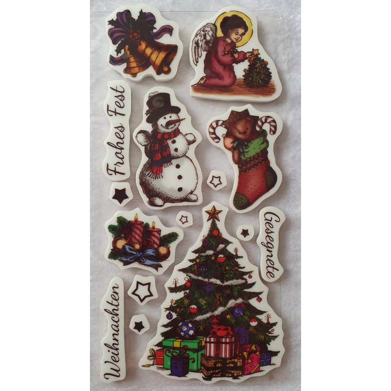 Stempel mit Weihnachten