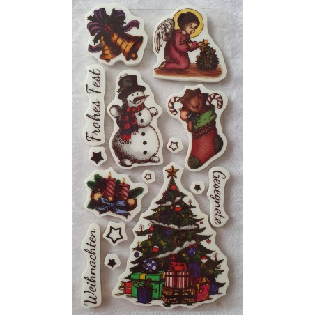 Stempel mit Weihnachten