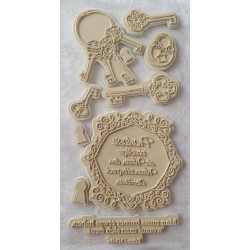 Stempel mit Schlüssel