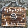 Schild Merry Christmas