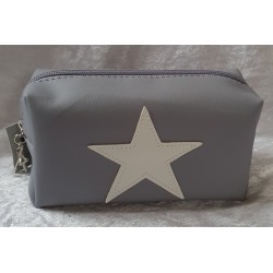 Kosmetik Tasche hellflieder