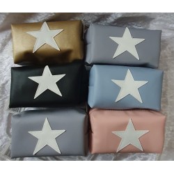 Kosmetik Tasche hellgrau