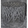 Windlicht Glas Eiszapfen