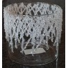 Windlicht Glas Eiszapfen