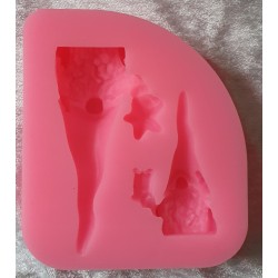 Wichtel Silikonform