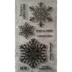 Clear Stamps Schneeflocken