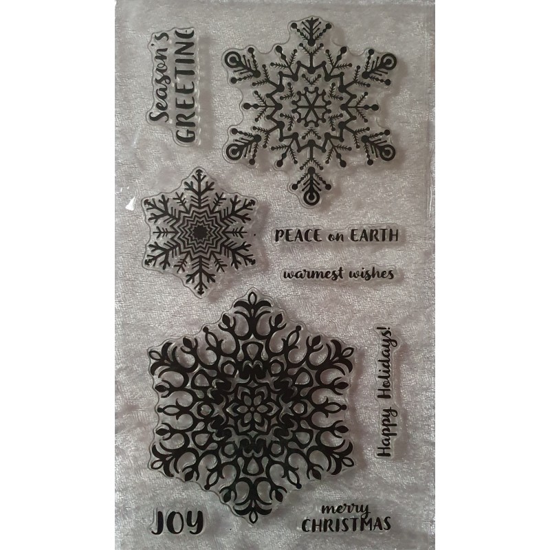 Clear Stamps Schneeflocken