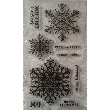 Clear Stamps Schneeflocken