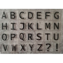 Clear Stamps Grossbuchstaben