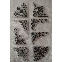 Clear Stamps Ecken Bordüren