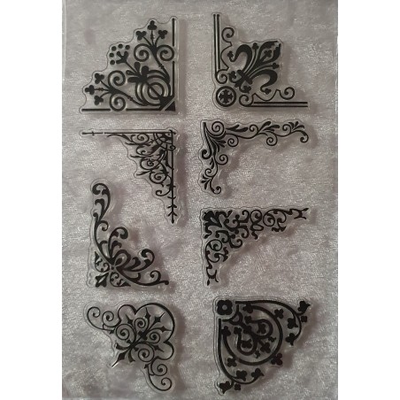 Clear Stamps Ecken Bordüren