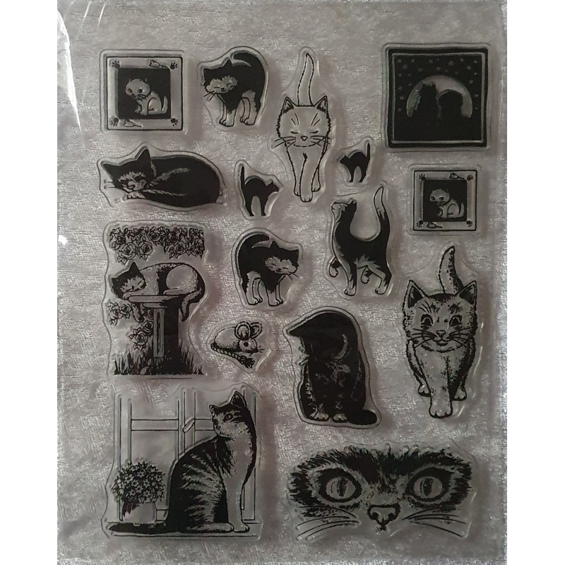 Clear Stamps Katzen
