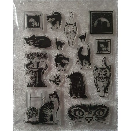 Clear Stamps Katzen