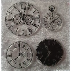 Clear Stamps Uhren/Zeit