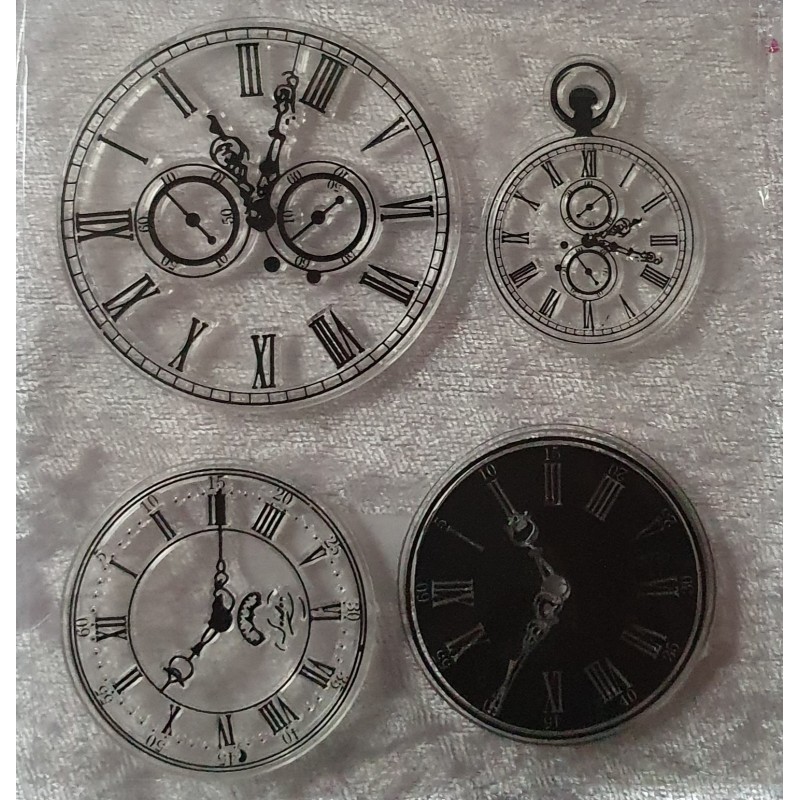 Clear Stamps Uhren/Zeit