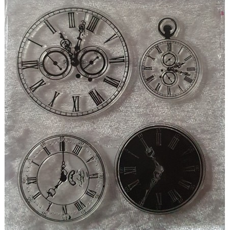 Clear Stamps Uhren/Zeit