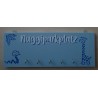 Nuggiparkplatz hellblau