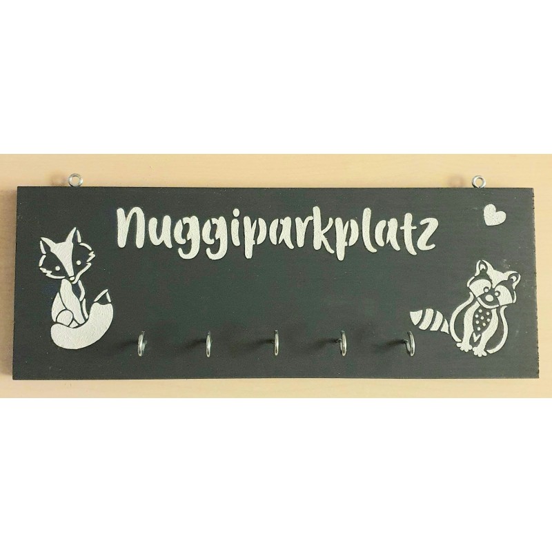Nuggiparkplatz anthrazit