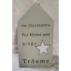 Holz Haus mit Led