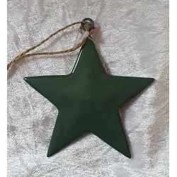 Metall Stern grün