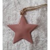 Metall Stern mauve