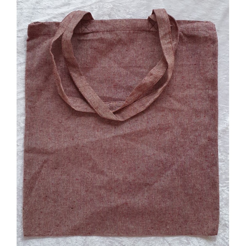 Baumwoll Tasche bordeaux