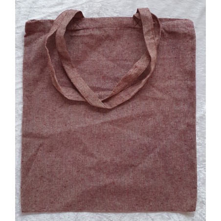 Baumwoll Tasche bordeaux