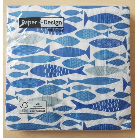 Servietten Fische