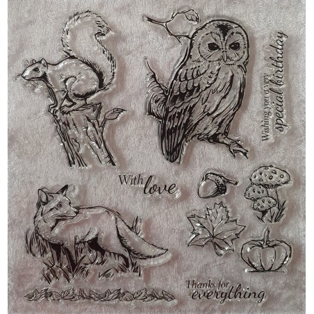 Clear Stamps Waldtiere