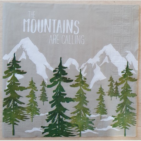 Serviette Berge