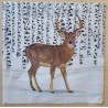 Serviette Hirsch