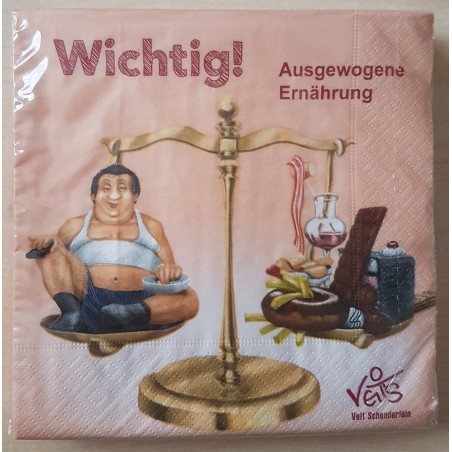 Servietten Ernährung