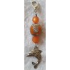 Anhänger Delphin orange