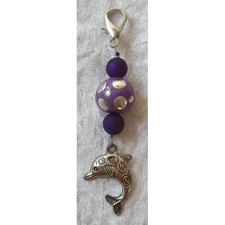 Anhänger Delphin violette