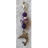 Anhänger Delphin violette