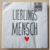 Servietten Lieblingsmensch