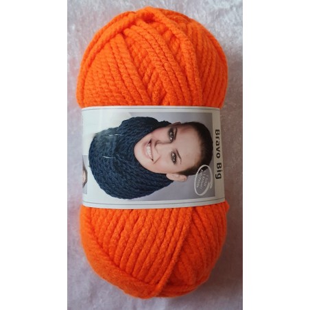 Garn neon orange