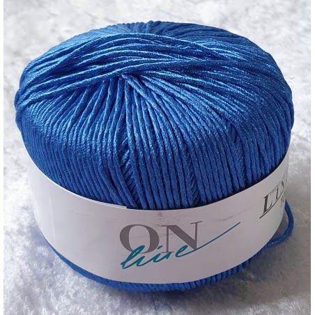 Garn blau