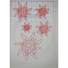 Schablone Edelweiss