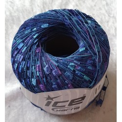 Garn blau/violette