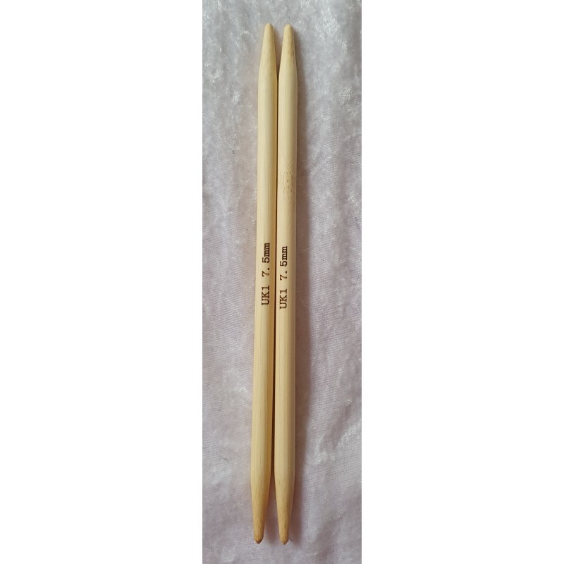 Bambus Stricknadel 7.5 mm
