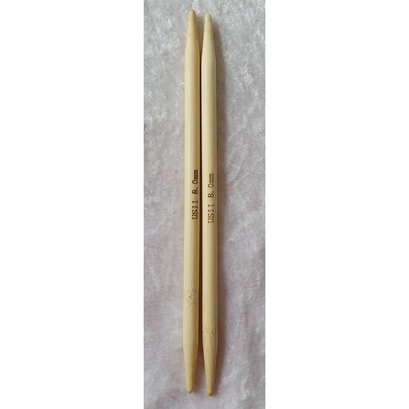 Bambus Stricknadel 8 mm