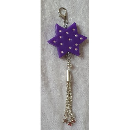 Anhänger Stern violette