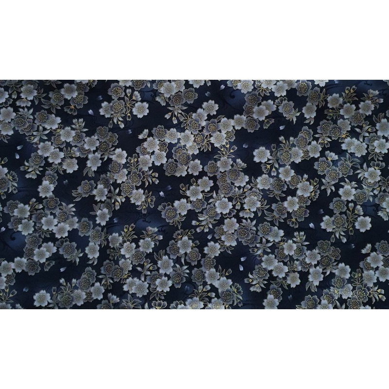 Stoff Baumwolle Blumen