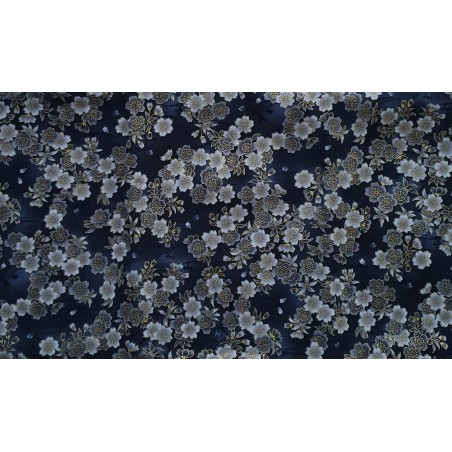 Stoff Baumwolle Blumen
