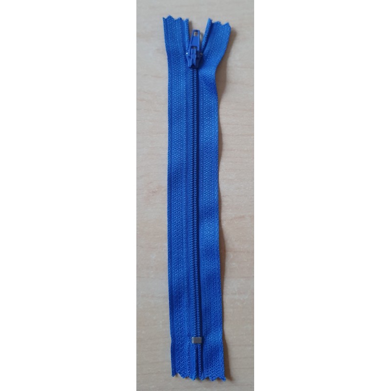 Reissverschluss blau