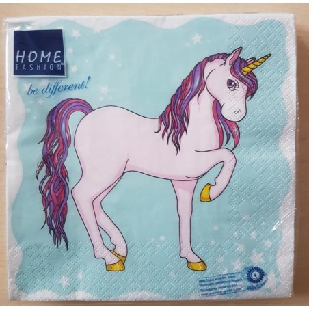 Serviette Einhorn 4