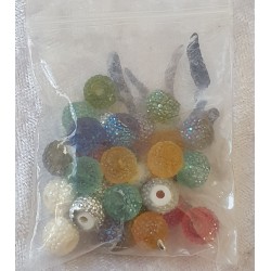 Kunststoff Perlen bunt gemischt