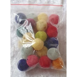 Kunststoff Perlen bunt gemischt