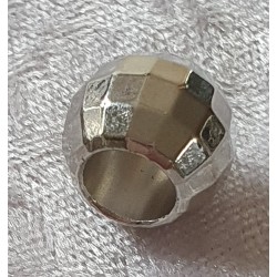 Kunststoff Perlen silber